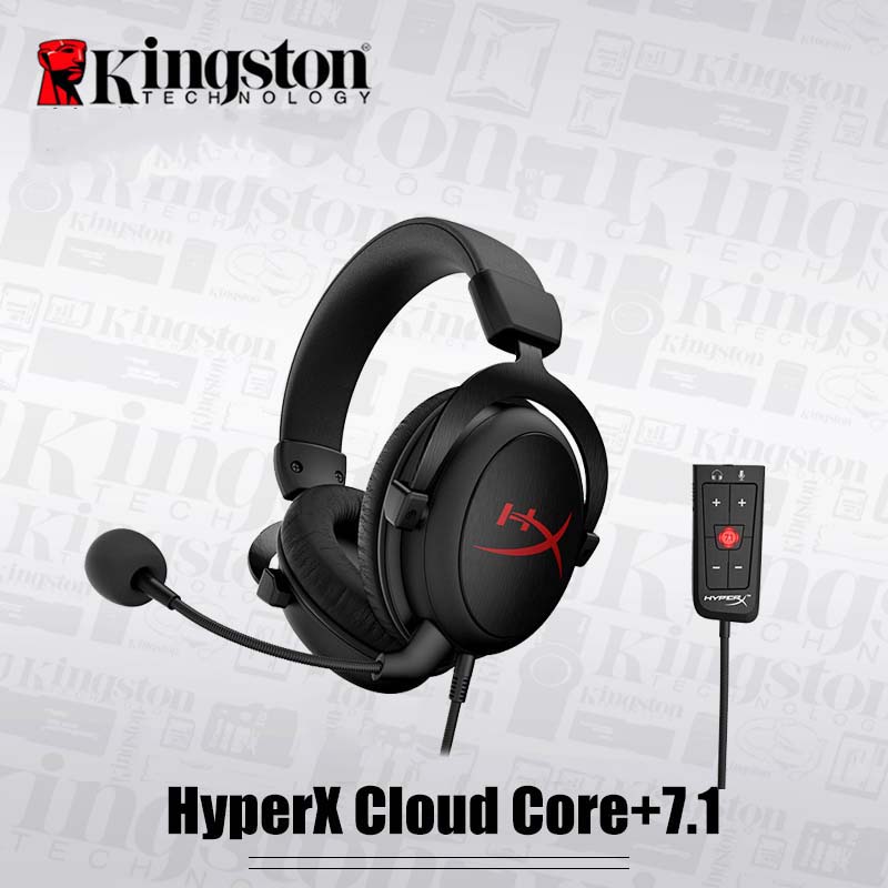 New Gamer Earphone HyperX Cloud Core 7.1 Surround Gaming Headset With a Microphone Professional Esport Headphones
New Gamer Earphone HyperX Cloud Core 7.1 Surround Gaming Headset With a Microphone Professional Esport Headphones