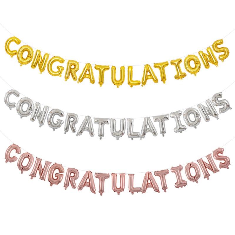 15pcs/lot 16inch rose gold silver congratulation Letter Foil Balloons for graduation party Alphabet Globos Air Inflatable Gifts
15pcs/lot 16inch rose gold silver congratulation Letter Foil Balloons for graduation party Alphabet Globos Air Inflatable Gifts