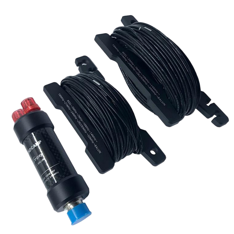 5-50MHz 9 Band HF Horizontal Dipole Antenna Ant for Ham Radio with Waterproof Balun
5-50MHz 9 Band HF Horizontal Dipole Antenna Ant for Ham Radio with Waterproof Balun