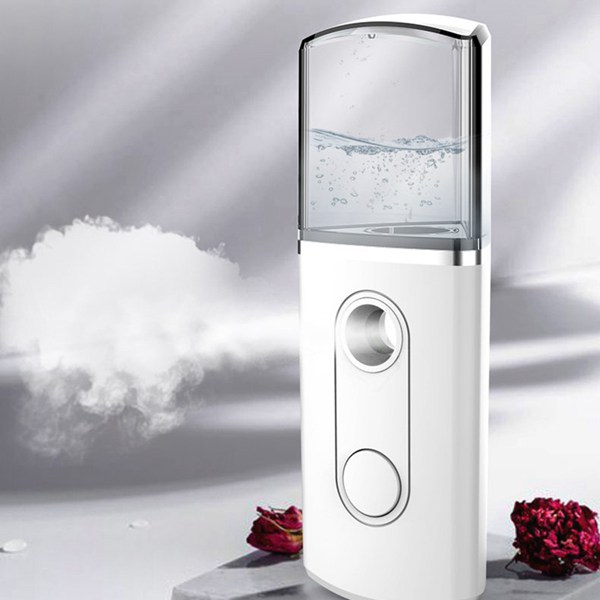 Nano Facial Mister Portable Small Air Humidifier USB Rechargeable 20ML Handheld Water Meter Ultrasonic Mist Spray286E4151916