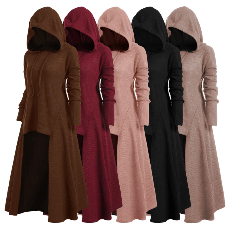 2020 New Women' Retro Hoodie Tunics Dress Knitted Sweater Priest Friar Monk Knight Hooded Robe Cloak Fancy Dresses Halloween, Black
2020 New Women' Retro Hoodie Tunics Dress Knitted Sweater Priest Friar Monk Knight Hooded Robe Cloak Fancy Dresses Halloween, Black