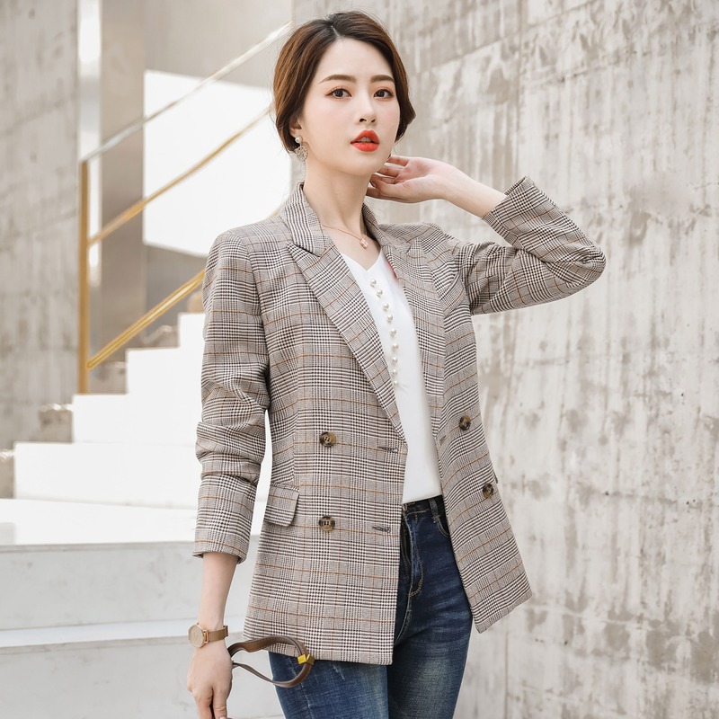 Women Clothes Professional Suit Women's Double-breasted Fashion Temperament British Style Child Long Section Female Overalls
Women Clothes Professional Suit Women's Double-breasted Fashion Temperament British Style Child Long Section Female Overalls