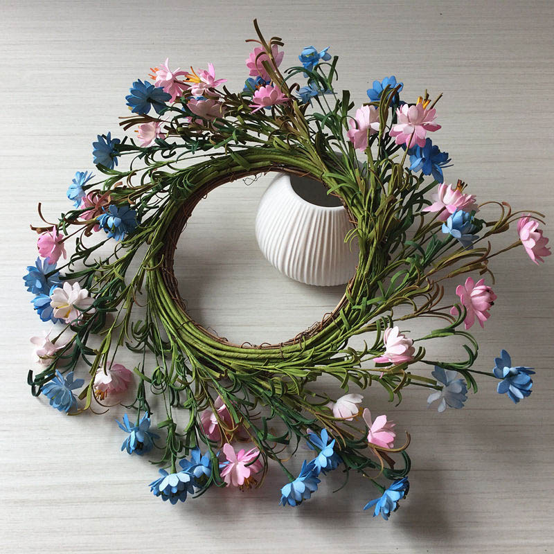 Artificial Daisy Flower Wreath Door Artificial Garland For Wedding Party Garland Hanging Wall Decor Decoration Home Party Decor, A3
Artificial Daisy Flower Wreath Door Artificial Garland For Wedding Party Garland Hanging Wall Decor Decoration Home Party Decor, A3