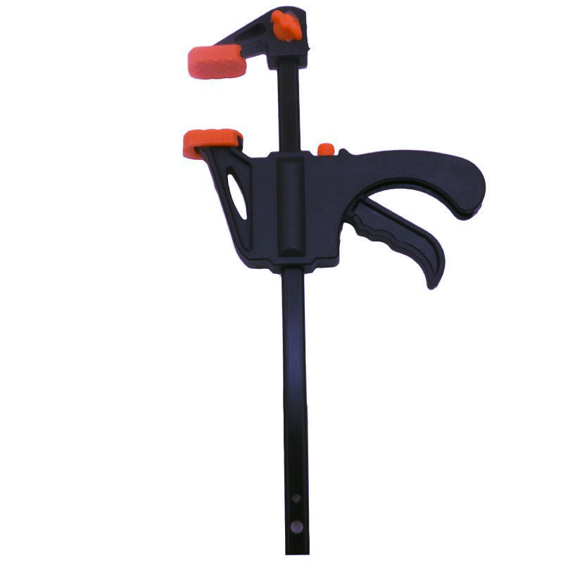 4 Inch Fixed Clip Woodworking Bar F Clamp Grip Ratchet Release Squeeze DIY Hand Carpenter Tool Clamp For Gluing Projects
4 Inch Fixed Clip Woodworking Bar F Clamp Grip Ratchet Release Squeeze DIY Hand Carpenter Tool Clamp For Gluing Projects