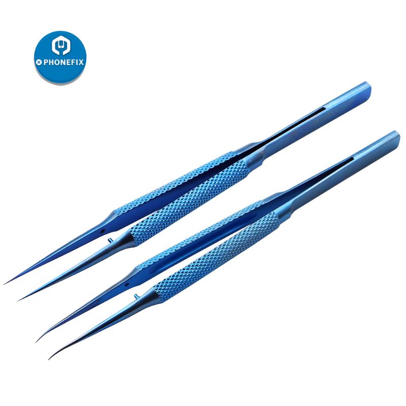 PHONEFIX High Quality Titanium Alloy Fingerprint Repair Tweezers Copper Link Wire Repair Tool For Mobile Phone
PHONEFIX High Quality Titanium Alloy Fingerprint Repair Tweezers Copper Link Wire Repair Tool For Mobile Phone