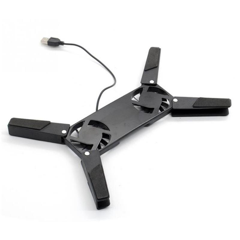 The new laptop radiator pad bracket base cooling foldable dual fan USB portable and convenient, strong heat dissipation effect
The new laptop radiator pad bracket base cooling foldable dual fan USB portable and convenient, strong heat dissipation effect