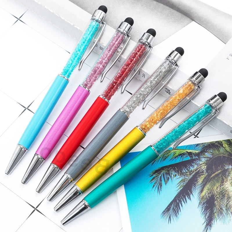 Fine Crystal Ballpoint Pen 1mm Fashion Creative Stylus Touch Pen Writing Stationery Office School Ballpen Black Ballpoint Pens, As picture
Fine Crystal Ballpoint Pen 1mm Fashion Creative Stylus Touch Pen Writing Stationery Office School Ballpen Black Ballpoint Pens, As picture