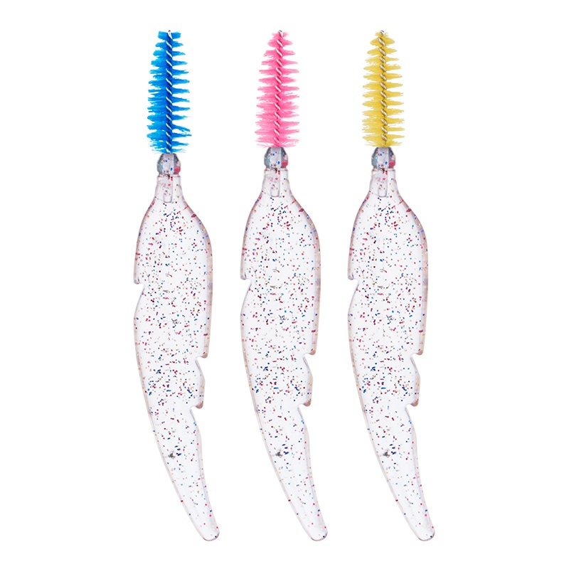 Wholesale Feather Shape Handle Eyelash Brush Crystal Shining Lash Brush Eyelash Makeup Tool Cosmetic
Wholesale Feather Shape Handle Eyelash Brush Crystal Shining Lash Brush Eyelash Makeup Tool Cosmetic