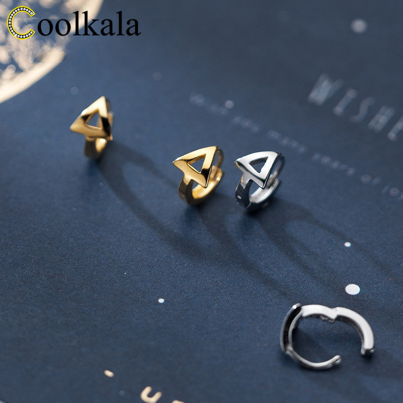 Coolkala silver ear buckle women's fashion simple personality triangle geometric temperament literary earrings
Coolkala silver ear buckle women's fashion simple personality triangle geometric temperament literary earrings