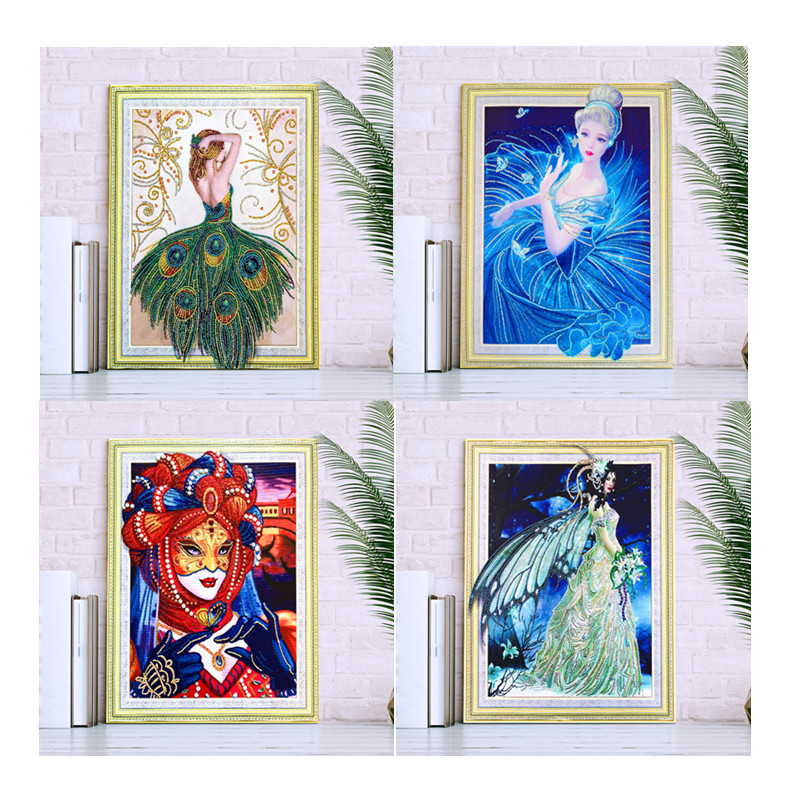 5D DIY Diamond Painting Character Animal Pattern Special Shape Diamond Cross Stitch Crystal Round Mosaic
5D DIY Diamond Painting Character Animal Pattern Special Shape Diamond Cross Stitch Crystal Round Mosaic