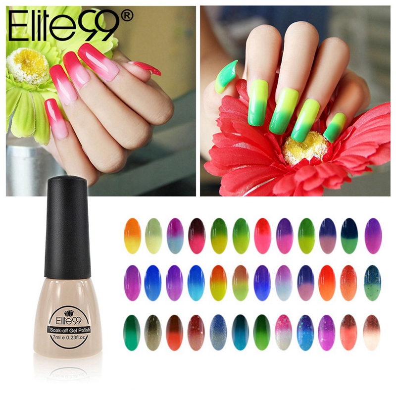 Elite99 Mood Temperature Change Nail Gel Polish 54 Colors 7ml Mood Nail Polish Soak Off UV LED Gel Varnish, Base coat
Elite99 Mood Temperature Change Nail Gel Polish 54 Colors 7ml Mood Nail Polish Soak Off UV LED Gel Varnish, Base coat