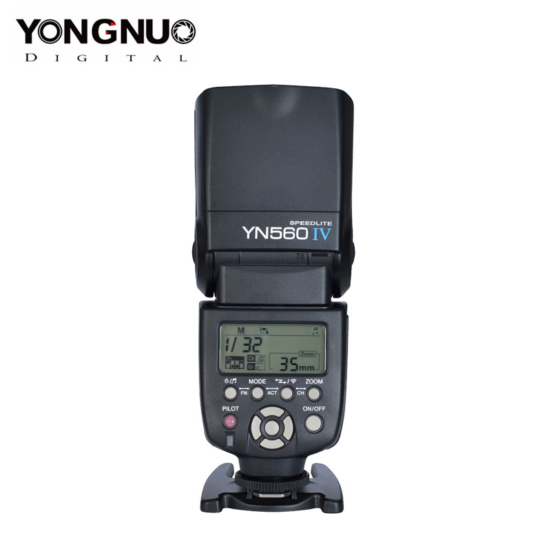 YONGNUO YN560 IV yn560iv YN-560IV Speedlite For Pentax SLR DSLR Camera 2.4G Wireless Master Group Flash Speedlite
YONGNUO YN560 IV yn560iv YN-560IV Speedlite For Pentax SLR DSLR Camera 2.4G Wireless Master Group Flash Speedlite