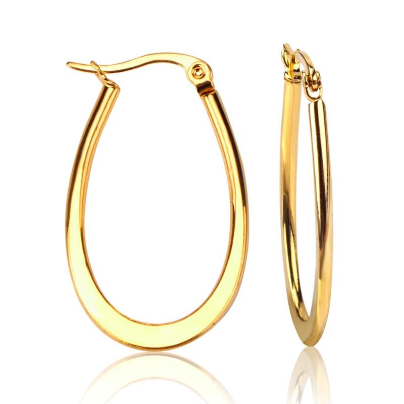 LUXUKISSKIDS Ellipse Hoop Earings 2020 Korean Style Stainless Steel Big Circle Earrings Set For Women Fashion Jewelry Brincos
LUXUKISSKIDS Ellipse Hoop Earings 2020 Korean Style Stainless Steel Big Circle Earrings Set For Women Fashion Jewelry Brincos