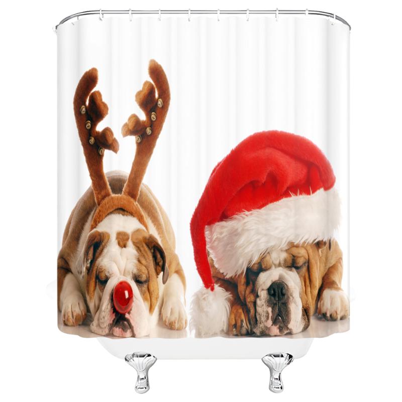 Christmas Dog Waterproof And Mildew Proof Fabric Shower Curtain Bathroom 72 "x 72" w / 12 Hook Free Delivery
Christmas Dog Waterproof And Mildew Proof Fabric Shower Curtain Bathroom 72 "x 72" w / 12 Hook Free Delivery