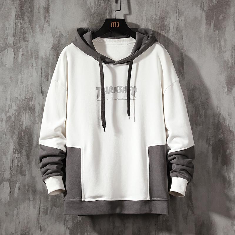 2020 Autumn Spring Patchwork Hoodies MEN'S Sweatshirts Hip Hop Punk Streetwear Casual Pullover kg-46, Y181 2
2020 Autumn Spring Patchwork Hoodies MEN'S Sweatshirts Hip Hop Punk Streetwear Casual Pullover kg-46, Y181 2