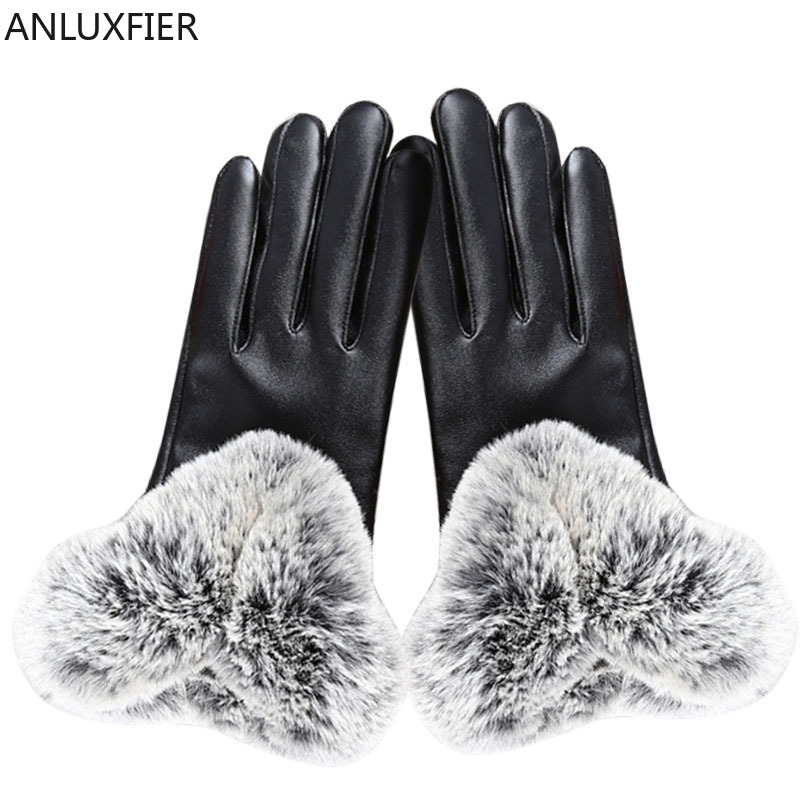 H10069 Women Touch Screen Leather Gloves Winter Warm Velvet Thick Thermal Mittens Female Korean High Quality Fashion Hand Muff
H10069 Women Touch Screen Leather Gloves Winter Warm Velvet Thick Thermal Mittens Female Korean High Quality Fashion Hand Muff