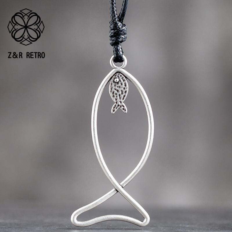 Silver Color Fish Vintage Celebrity Suspension Decoration Women's Pendants Jewelry Long Necklaces for Grandmother's Day Gift Mom
Silver Color Fish Vintage Celebrity Suspension Decoration Women's Pendants Jewelry Long Necklaces for Grandmother's Day Gift Mom