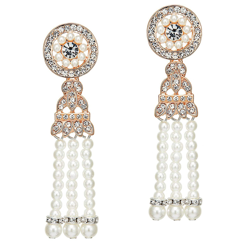 Dangle & Chandelier 1920s Flapper Earrings 20s Art Deco Great Gatsby Earring Drop Rhinestone Jewelry Accessories Vintage Party Pearl
Dangle & Chandelier 1920s Flapper Earrings 20s Art Deco Great Gatsby Earring Drop Rhinestone Jewelry Accessories Vintage Party Pearl