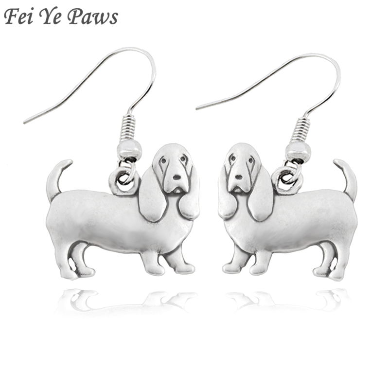Antique Silver Color Basset Hound Drop Dangle Hook Earrings Brincos Big Earrings For Women Earings Fashion Jewelry Bijoux Femme
Antique Silver Color Basset Hound Drop Dangle Hook Earrings Brincos Big Earrings For Women Earings Fashion Jewelry Bijoux Femme