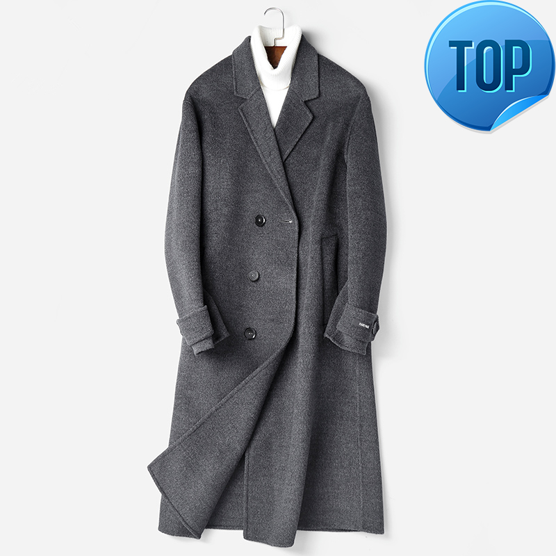 100% Wool Real Coat Men Long Coat Winter Autumn Double-sided Woolen Jacket Abrigo Hombre Invierno P-S8176Z ZL896, Black
100% Wool Real Coat Men Long Coat Winter Autumn Double-sided Woolen Jacket Abrigo Hombre Invierno P-S8176Z ZL896, Black