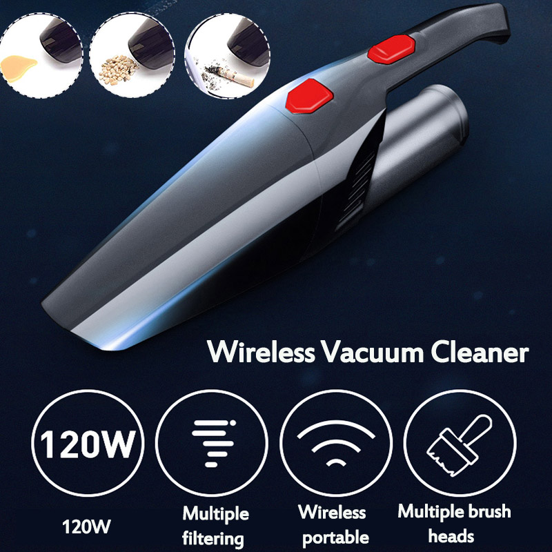 4500kpa Handheld Vacuum Cordless Powerful Cyclone Suction Rechargeable Vacuum Cleaner USB Quick Charge for Car Home Pet Hair
4500kpa Handheld Vacuum Cordless Powerful Cyclone Suction Rechargeable Vacuum Cleaner USB Quick Charge for Car Home Pet Hair