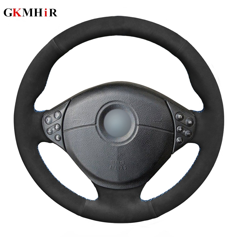 DIY Black Soft Suede Leather Car Steering Wheel Cover for BMW E39 5 Series 1999-2003 E46 3 Series 1999-2005 E53 X5 E36 Z3
DIY Black Soft Suede Leather Car Steering Wheel Cover for BMW E39 5 Series 1999-2003 E46 3 Series 1999-2005 E53 X5 E36 Z3