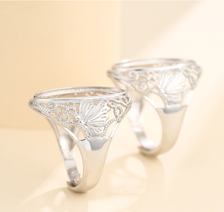 24.5*12.5mm 925 STERLING SILVER Semi Mount Bases Blanks base blank Pad ring Setting jewelry findings (without stone) A5417
24.5*12.5mm 925 STERLING SILVER Semi Mount Bases Blanks base blank Pad ring Setting jewelry findings (without stone) A5417
