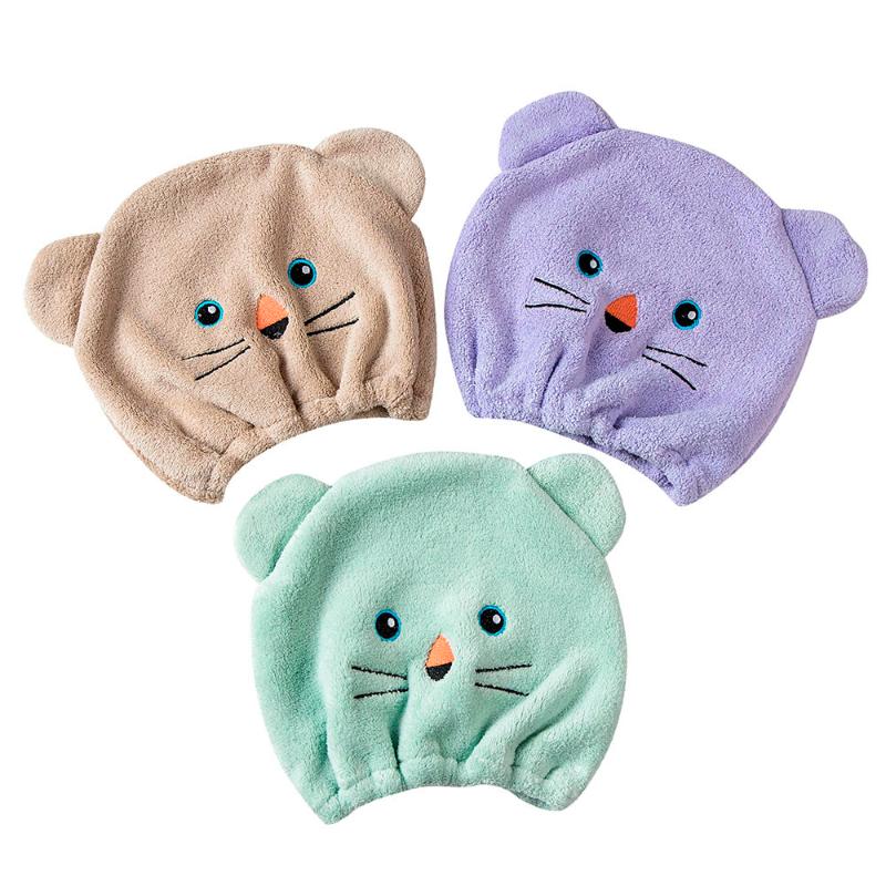 Textile Wrapp Bathing Quick Towels Useful New Hair Hats Dry Microfiber Water absorption multicolor girl women Headgear
Textile Wrapp Bathing Quick Towels Useful New Hair Hats Dry Microfiber Water absorption multicolor girl women Headgear