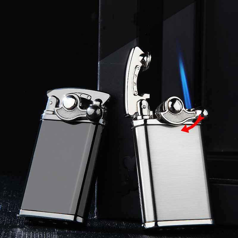 Jobon New Jet Torch Lighter Turbo Inflatable Gas Butane Lighter Rocker Rebound Windproof Cigar Cigarette Lighter Men Gift NO GAS
Jobon New Jet Torch Lighter Turbo Inflatable Gas Butane Lighter Rocker Rebound Windproof Cigar Cigarette Lighter Men Gift NO GAS
