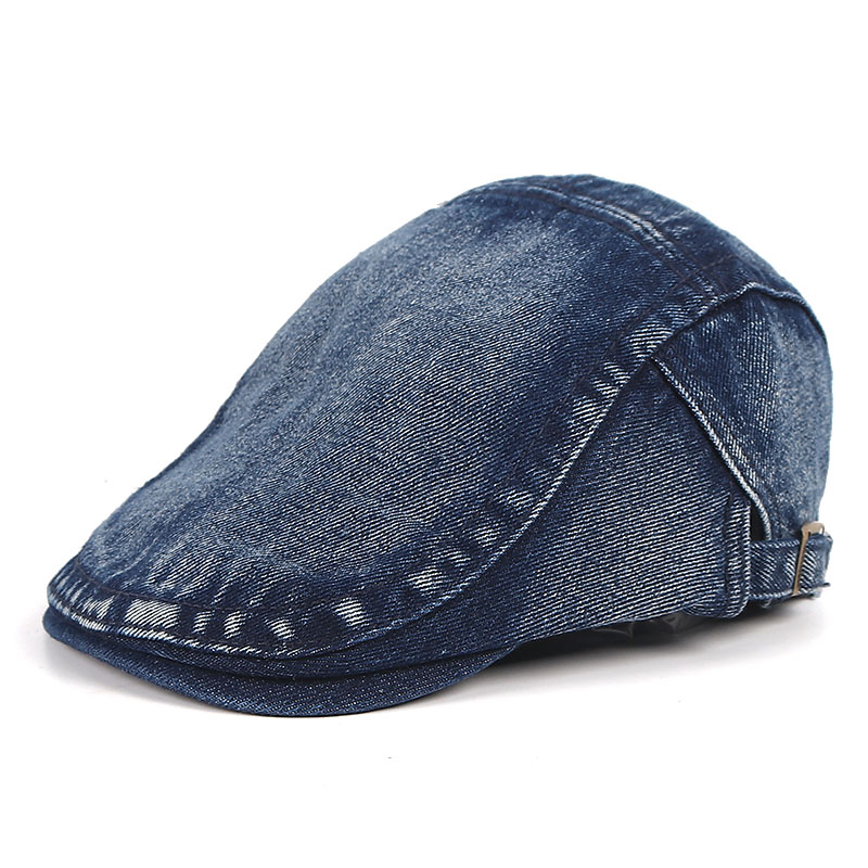Classical Unisex Denim Beret Hat for Men Women 2020 Casual Summer Cap Newsboy Ivy Flat Cap Adjustable Berets caps Homme, Black
Classical Unisex Denim Beret Hat for Men Women 2020 Casual Summer Cap Newsboy Ivy Flat Cap Adjustable Berets caps Homme, Black