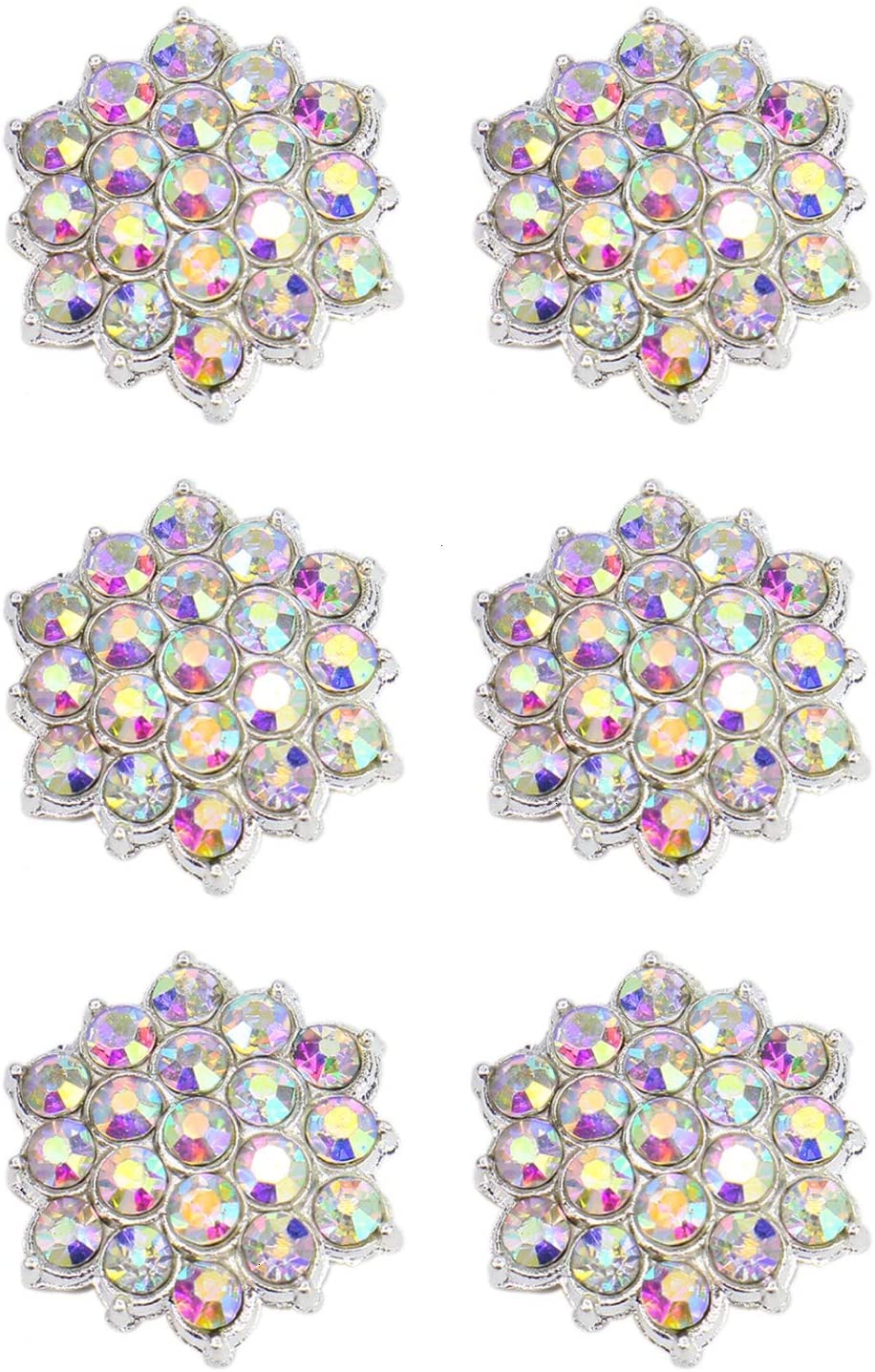 30PCS 12MM Flower Alloy Rhinestone Button Flatback AB Crystal Metal Embellishments DIY Jewelry Making Hair Wedding Embellishment
30PCS 12MM Flower Alloy Rhinestone Button Flatback AB Crystal Metal Embellishments DIY Jewelry Making Hair Wedding Embellishment