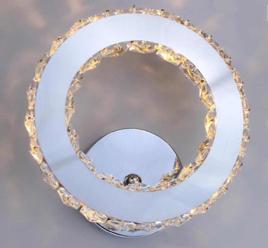 Modern Chrome Mirror Led Crystal Wall Lights Wall Sconce for Bedroom Home Decor Bedside Lamp Luminaire Indoor Lighting Fixtures
Modern Chrome Mirror Led Crystal Wall Lights Wall Sconce for Bedroom Home Decor Bedside Lamp Luminaire Indoor Lighting Fixtures
