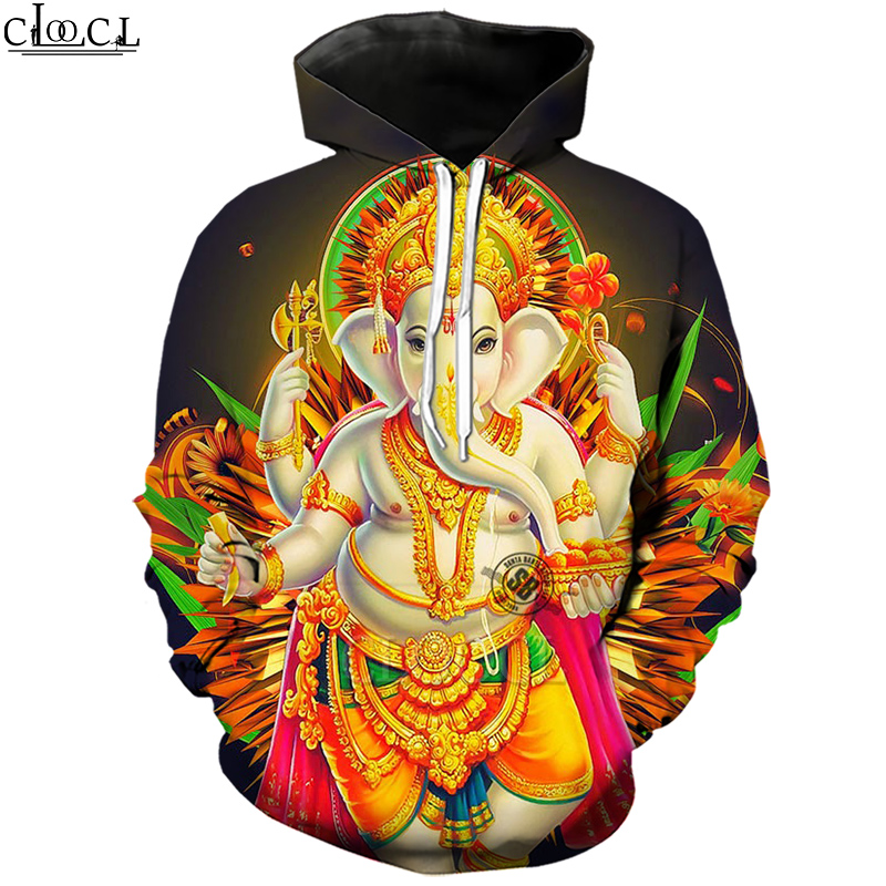 CLOOCL Hinduism God Lord Ganesha Hoodie 3D Print Funny Hooded Coat Sweatshirt Men Women Clothing Long Sleeve Couples Pullovers, Hoodie 1
CLOOCL Hinduism God Lord Ganesha Hoodie 3D Print Funny Hooded Coat Sweatshirt Men Women Clothing Long Sleeve Couples Pullovers, Hoodie 1