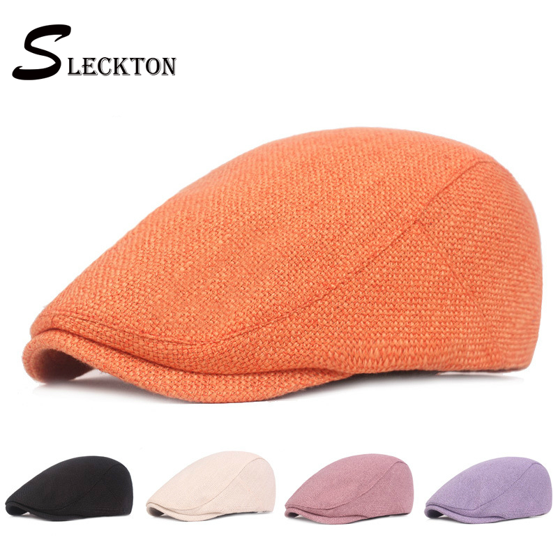 SLECKTON Fashion Berets Cap for Men Casual Flat Newsboy Cap Travel Breathable Visors Unisex Cabbie Peaky Blinders Peaked Hat, Brown
SLECKTON Fashion Berets Cap for Men Casual Flat Newsboy Cap Travel Breathable Visors Unisex Cabbie Peaky Blinders Peaked Hat, Brown
