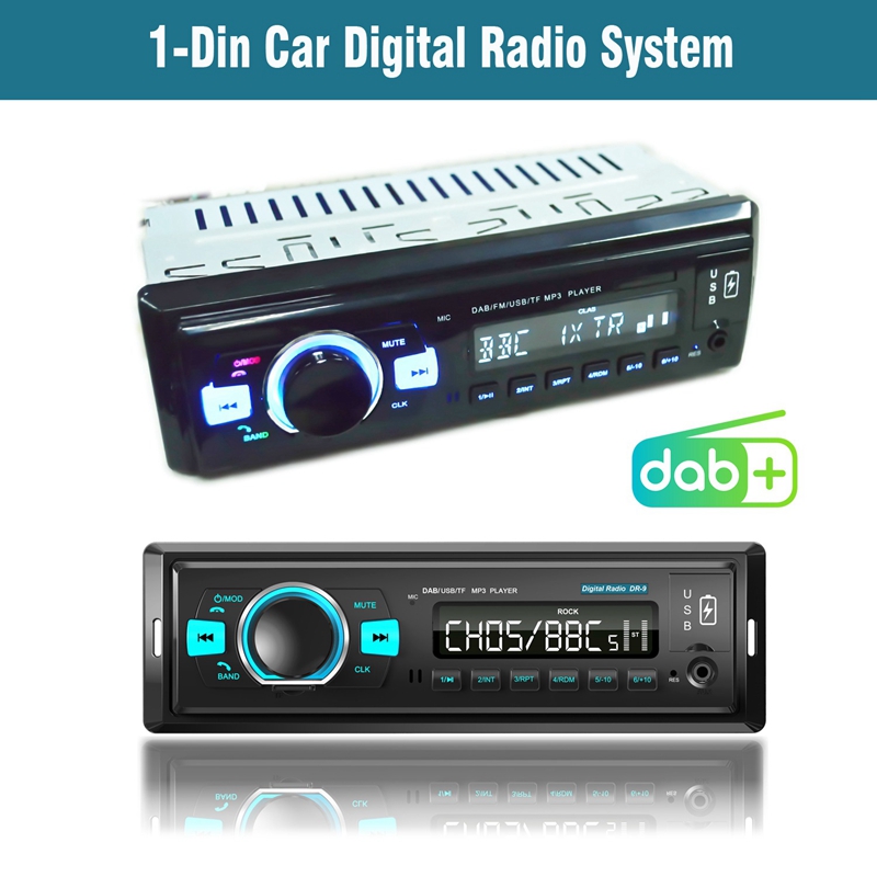 Bt Auto Radio Car Stereo Radio Aux Input Receiver Dab/Dab+/Fm Receiver Usb 12V In-Dash 1 Din Car Mp3 Multimedia Player
Bt Auto Radio Car Stereo Radio Aux Input Receiver Dab/Dab+/Fm Receiver Usb 12V In-Dash 1 Din Car Mp3 Multimedia Player