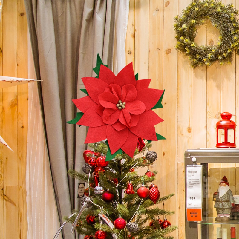 Christmas Tree Flower Top For Home Merry Christmas Tree Decoration Glitter Artificial Flower Head Wedding Xmas Supplies Products
Christmas Tree Flower Top For Home Merry Christmas Tree Decoration Glitter Artificial Flower Head Wedding Xmas Supplies Products