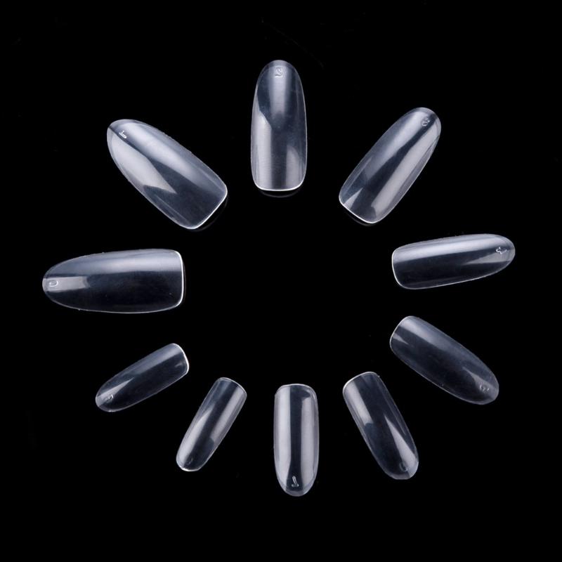 10 Packs 500 Oval Nails Round Fullwell Clear Full Cover Nails False Nail Art Tips French Manicure Acrylic Decorated A0015X, White
10 Packs 500 Oval Nails Round Fullwell Clear Full Cover Nails False Nail Art Tips French Manicure Acrylic Decorated A0015X, White