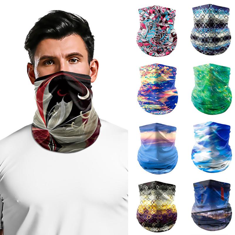 Funny Printing Multi-functional Sports Scarf Ice Silk Mask Outdoor Bandanas Windproof Sports Headband Headwear Facemask 2020 
Funny Printing Multi-functional Sports Scarf Ice Silk Mask Outdoor Bandanas Windproof Sports Headband Headwear Facemask 2020