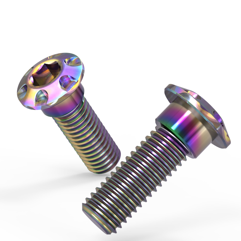 10 Pieces Universal M8x25 Motorcycle Personality Modification Accessories Titanium Alloy Hexagonal Screw
10 Pieces Universal M8x25 Motorcycle Personality Modification Accessories Titanium Alloy Hexagonal Screw