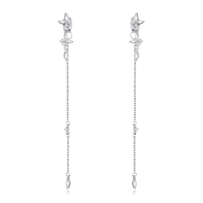 Long Tessal Zircon Flower Pendant Earring For Women Retro Rose New Copper Drop Earring Fashion Jewelry aretes de mujer
Long Tessal Zircon Flower Pendant Earring For Women Retro Rose New Copper Drop Earring Fashion Jewelry aretes de mujer