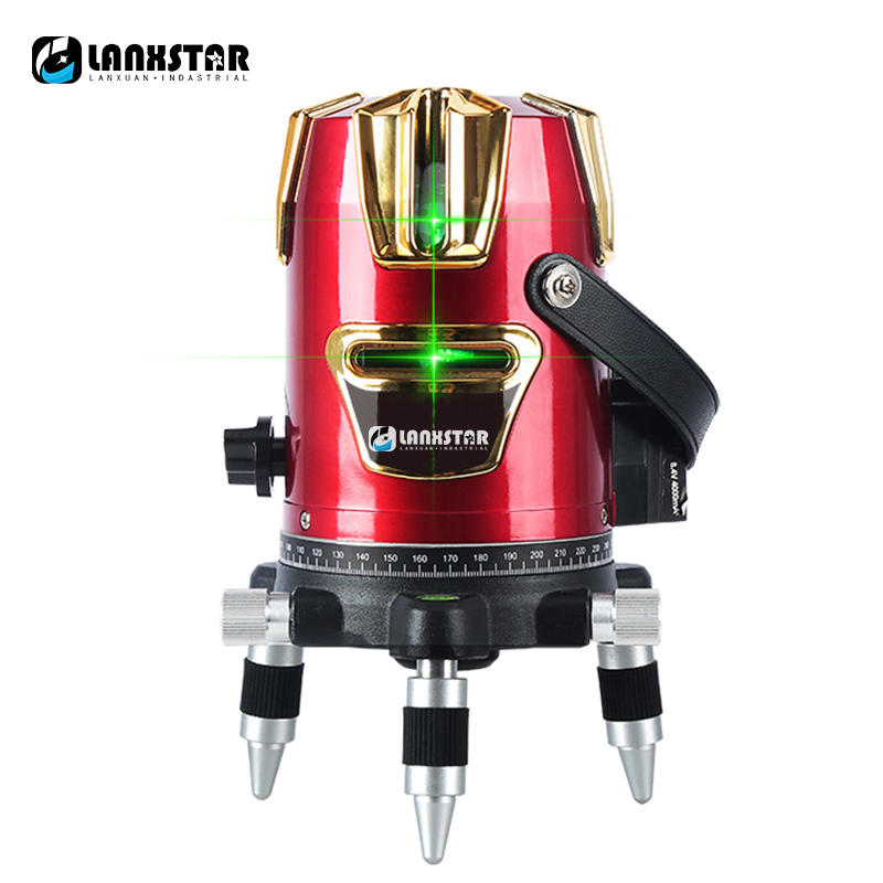 Lanxstar 2-line 3Line 5-line Green Slash Infrared Projection Line Outdoor Laser Vertical And Horizontal Rotation Measuring Tool
Lanxstar 2-line 3Line 5-line Green Slash Infrared Projection Line Outdoor Laser Vertical And Horizontal Rotation Measuring Tool