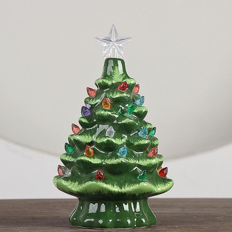 3 Sizes New Year Cordless Lighted Ceramic Christmas Tree Tabletop Christmas Decoration Mini Light Bulbs
3 Sizes New Year Cordless Lighted Ceramic Christmas Tree Tabletop Christmas Decoration Mini Light Bulbs