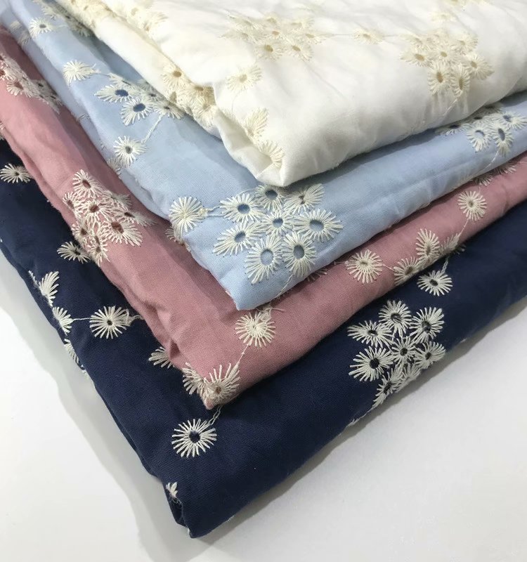 New Coloful Cotton Cloth Embroidered Lace Fabric Width 130cm Handmade DIY Clothes Dress Home Accessories
New Coloful Cotton Cloth Embroidered Lace Fabric Width 130cm Handmade DIY Clothes Dress Home Accessories