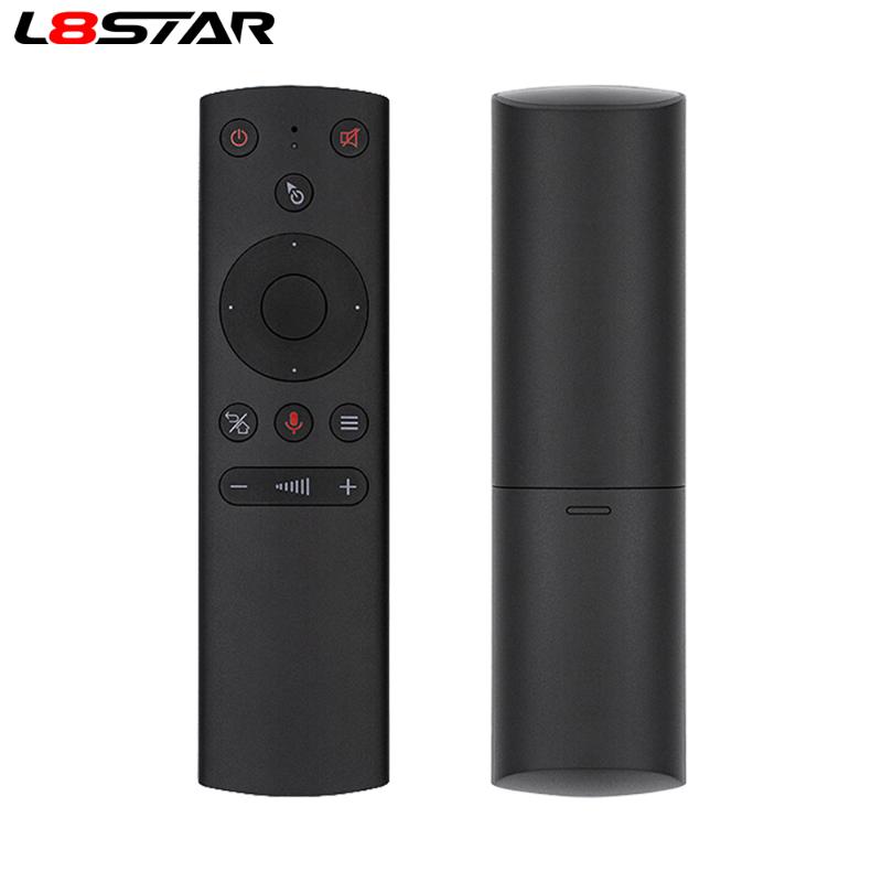 L8star G21S 2.4G Wireless Air Mouse Gyroscope Voice Control Universal Remote Control For Youtube Android TV Box HK1 BOX X96 MAX
L8star G21S 2.4G Wireless Air Mouse Gyroscope Voice Control Universal Remote Control For Youtube Android TV Box HK1 BOX X96 MAX
