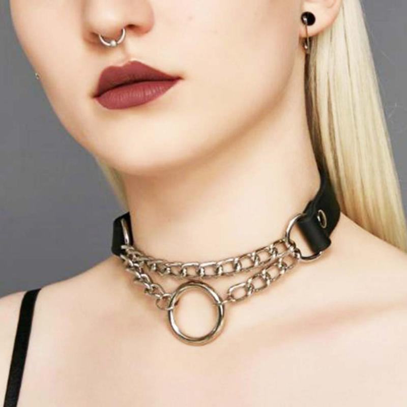 Chokers Trendy Sexy Punk Gothic Chain Leather Choker Round Necklace Vintage Charm Collar Necklaces Women Jewelry Gift
Chokers Trendy Sexy Punk Gothic Chain Leather Choker Round Necklace Vintage Charm Collar Necklaces Women Jewelry Gift