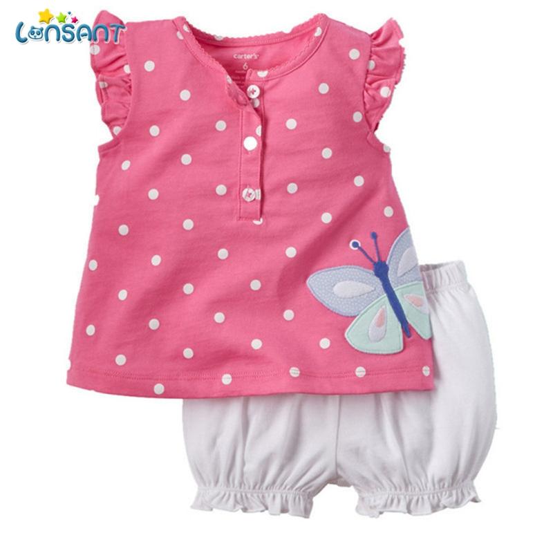 LONSANT 2020 2pcs Baby Set Summer Infant Baby Girl Clothes Set O Neck Ruffles Vest Top+Solid Shorts Girl Outfit 0-24M N30, Navy blue
LONSANT 2020 2pcs Baby Set Summer Infant Baby Girl Clothes Set O Neck Ruffles Vest Top+Solid Shorts Girl Outfit 0-24M N30, Navy blue