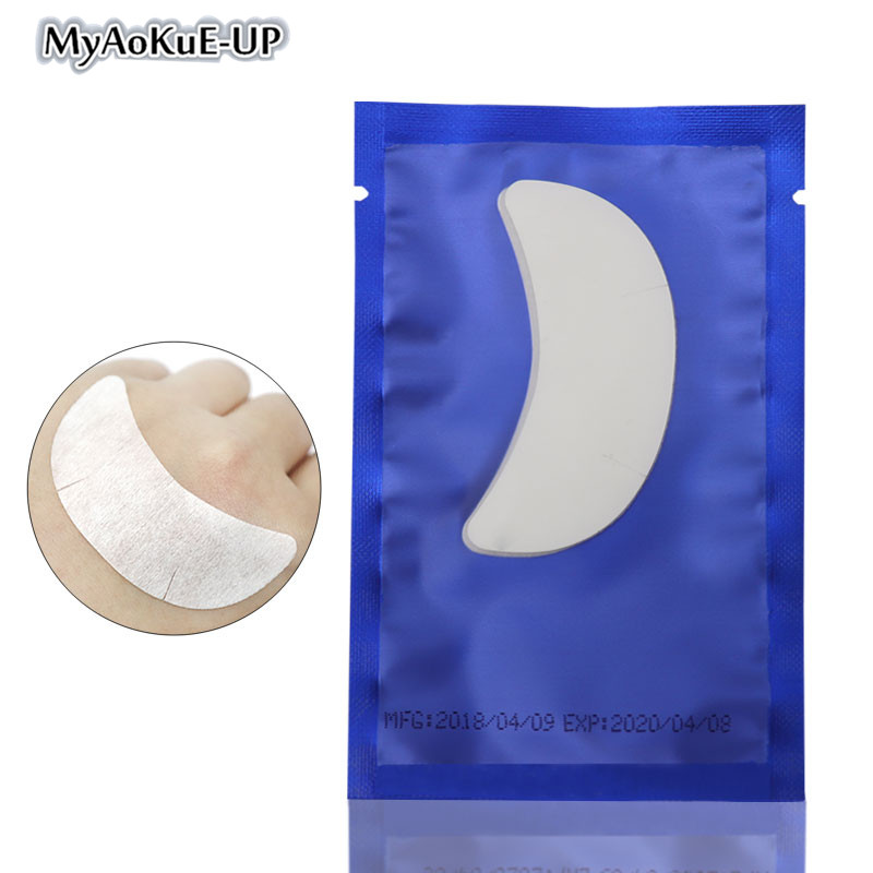 100 pairs Lint Free Eye Gel Patch Under Eyes During eyelash extension application Under Paper Patch Pad Eyelash Extension Tool
100 pairs Lint Free Eye Gel Patch Under Eyes During eyelash extension application Under Paper Patch Pad Eyelash Extension Tool