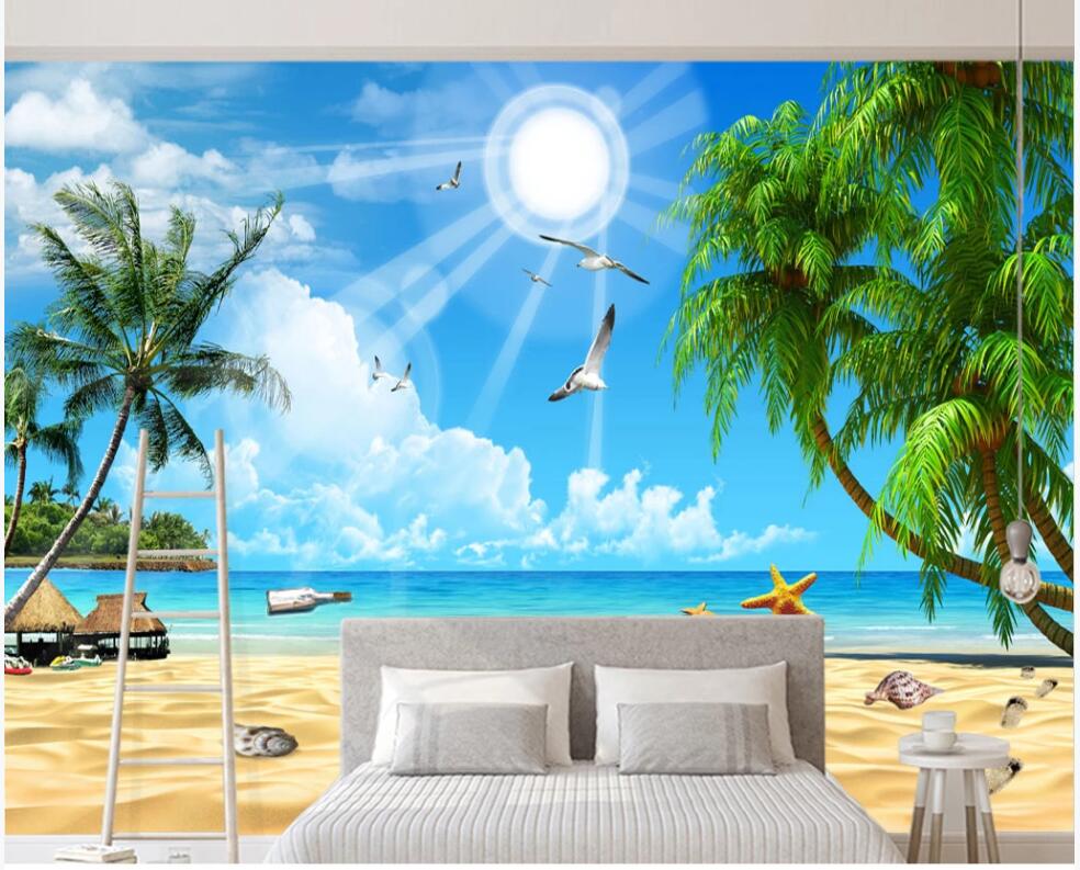 3d wallpaper custom photo mural Blue sky white clouds beach coconut trees seascape home decor living room wallpaper for walls 3 d, Non-woven wallpaper
3d wallpaper custom photo mural Blue sky white clouds beach coconut trees seascape home decor living room wallpaper for walls 3 d, Non-woven wallpaper