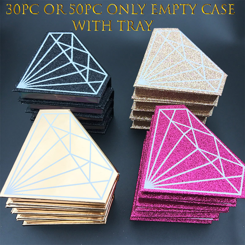 Packaging case Mikiwi Wholesale 30/50pc Only Packaging Diamond shape holography Case With Tray Private Label Logo Packing Box
Packaging case Mikiwi Wholesale 30/50pc Only Packaging Diamond shape holography Case With Tray Private Label Logo Packing Box