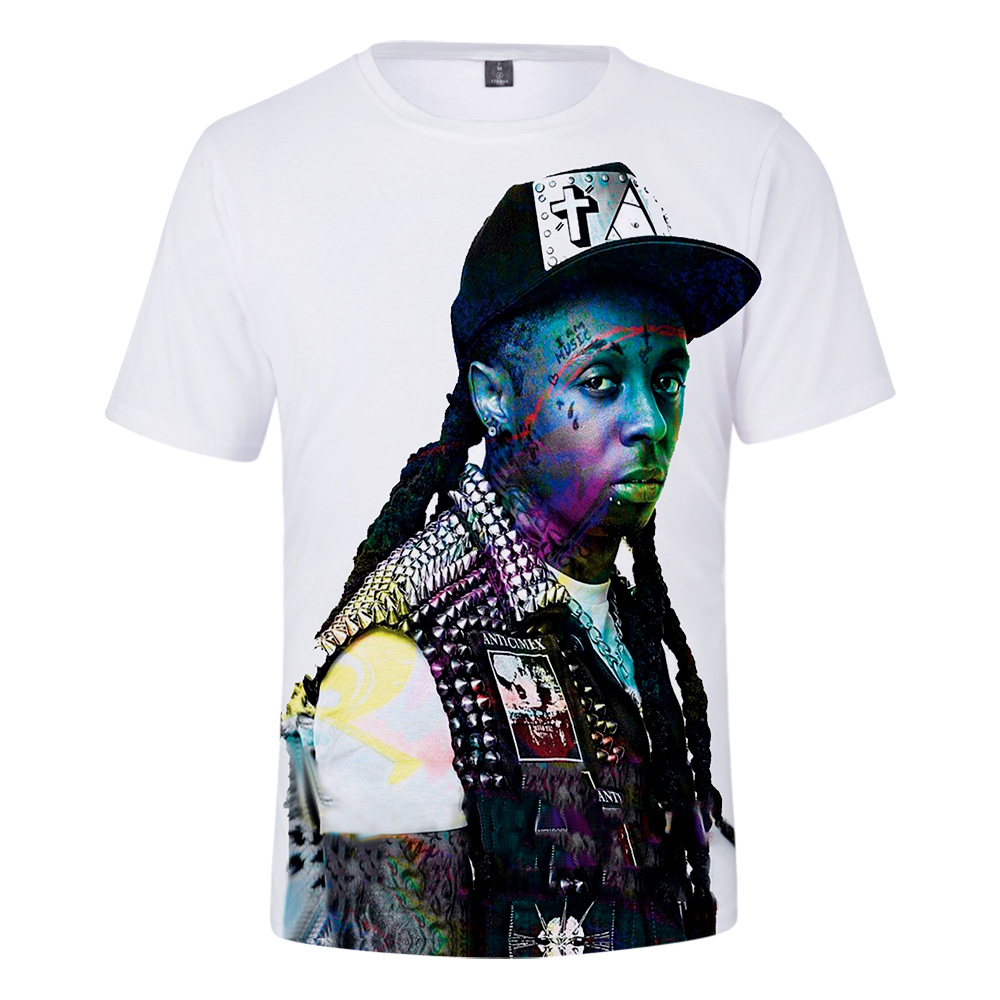 Lil Wayne 3D print T-shirt Men/Women hip hop streetwear cool rapper Lil Wayne 3D Printed tshirt, White;black
Lil Wayne 3D print T-shirt Men/Women hip hop streetwear cool rapper Lil Wayne 3D Printed tshirt, White;black